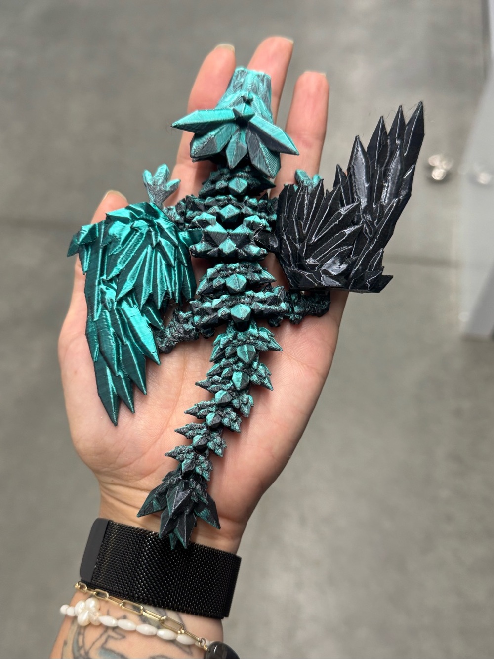 3D printed dragon